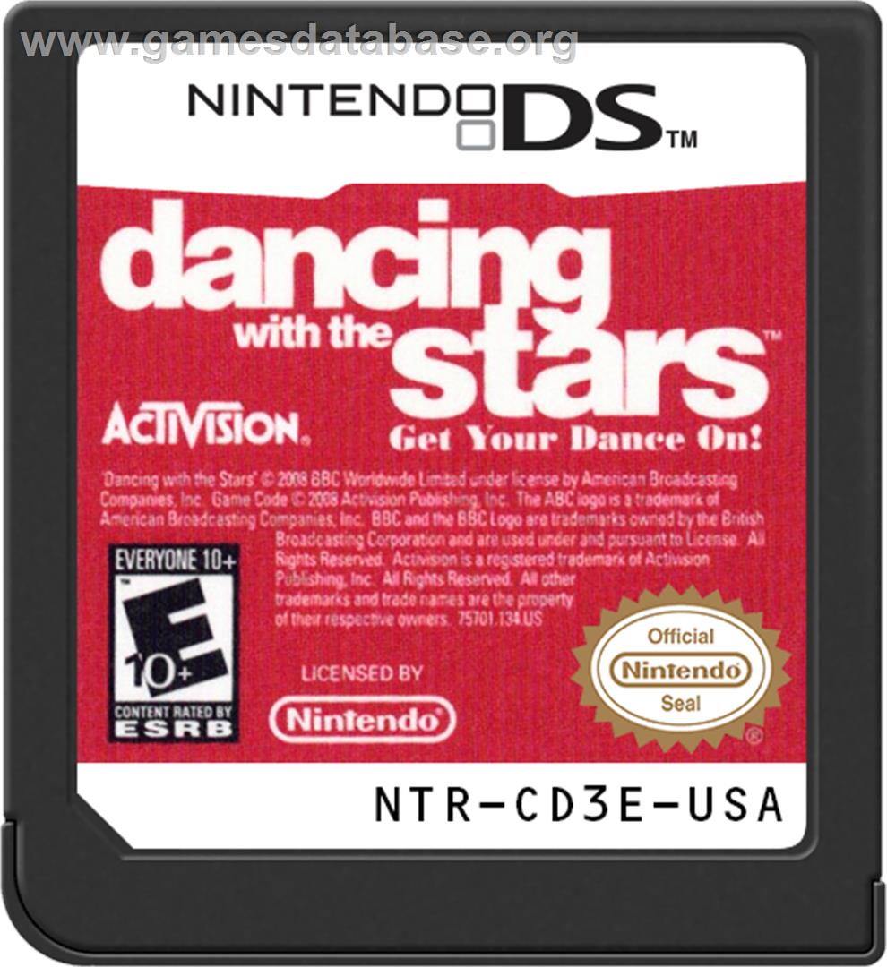 Dancing With The Stars - We Dance! - Nintendo DS - Artwork - Cartridge