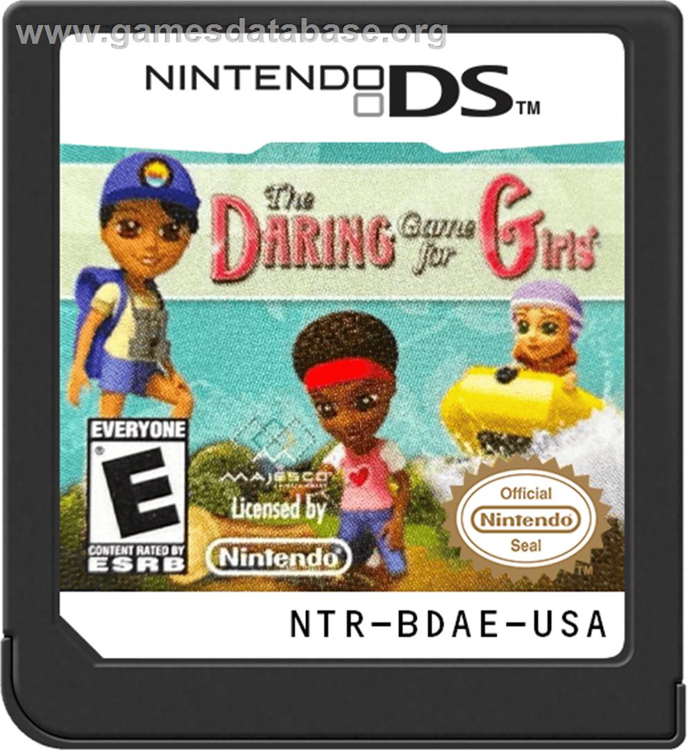 Daring Game For Girls, The - Nintendo DS - Artwork - Cartridge