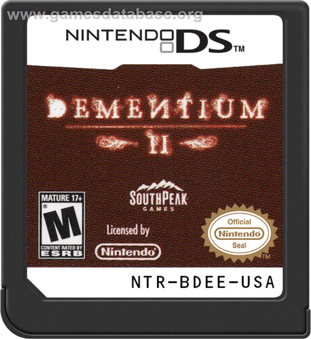Dementium 2 - Nintendo DS - Artwork - Cartridge