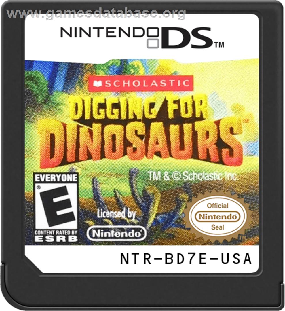 Digging For Dinosaurs - Nintendo DS - Artwork - Cartridge