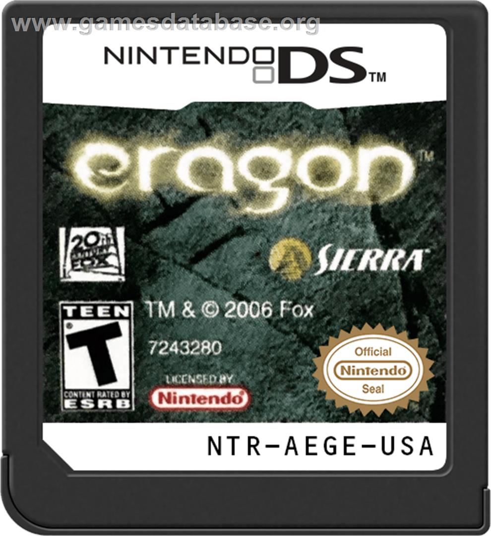 Eragon - Nintendo DS - Artwork - Cartridge