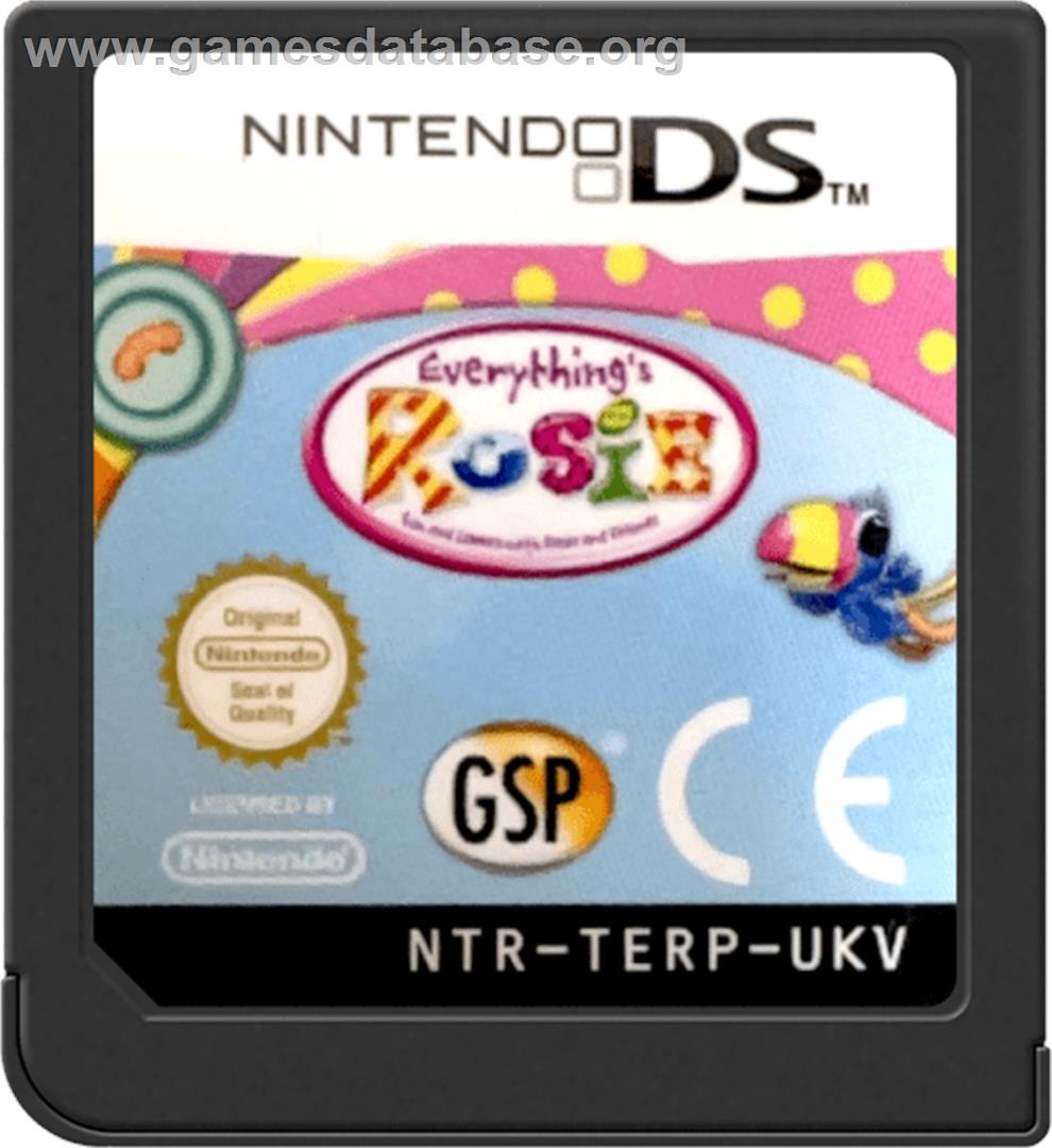 Everything's Rosie - Nintendo DS - Artwork - Cartridge