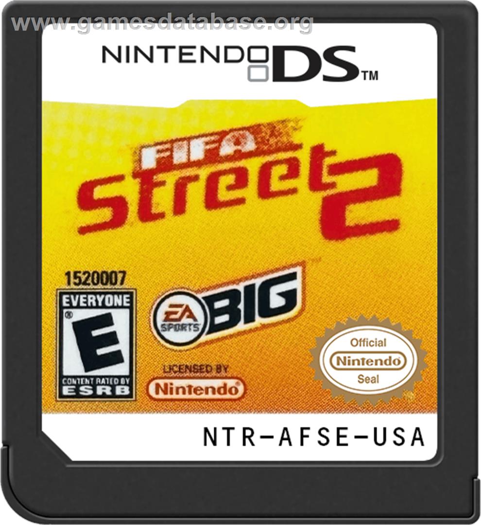 FIFA Street 2 - Nintendo DS - Artwork - Cartridge