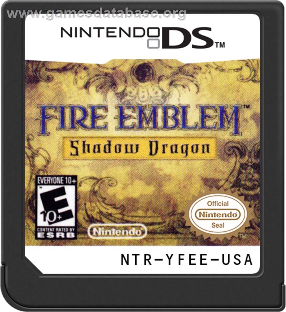 Fire Emblem - Shadow Dragon - Nintendo DS - Artwork - Cartridge