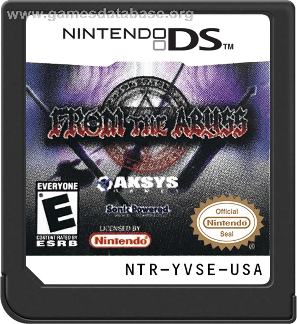 From The Abyss - Nintendo DS - Artwork - Cartridge