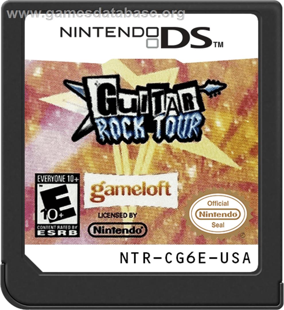 Guitar Rock Tour - Nintendo DS - Artwork - Cartridge