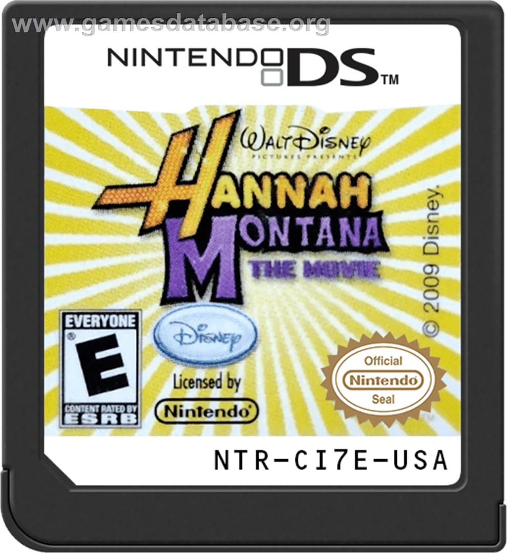 Hannah Montana - The Movie - Nintendo DS - Artwork - Cartridge