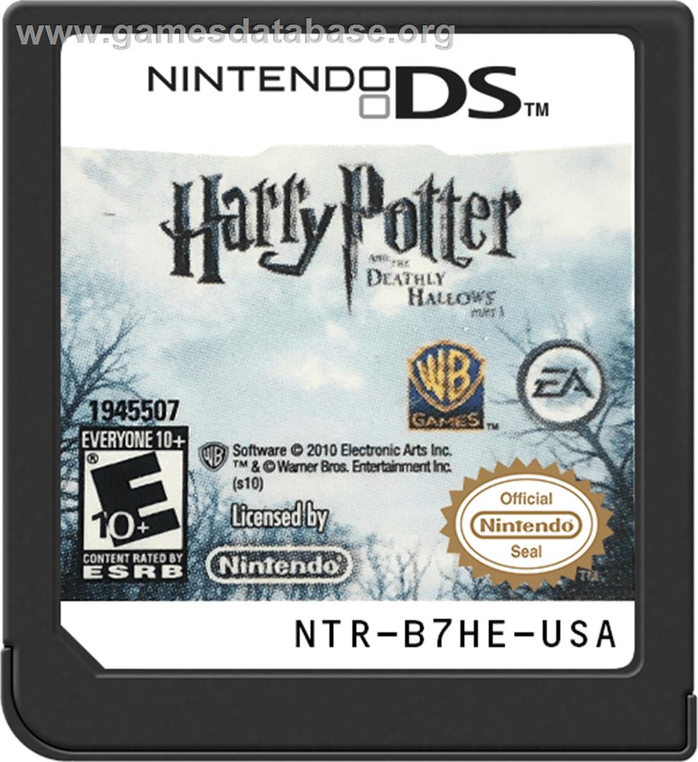 Harry Potter Et Les Reliques De La Mort - Première Partie - Nintendo DS - Artwork - Cartridge
