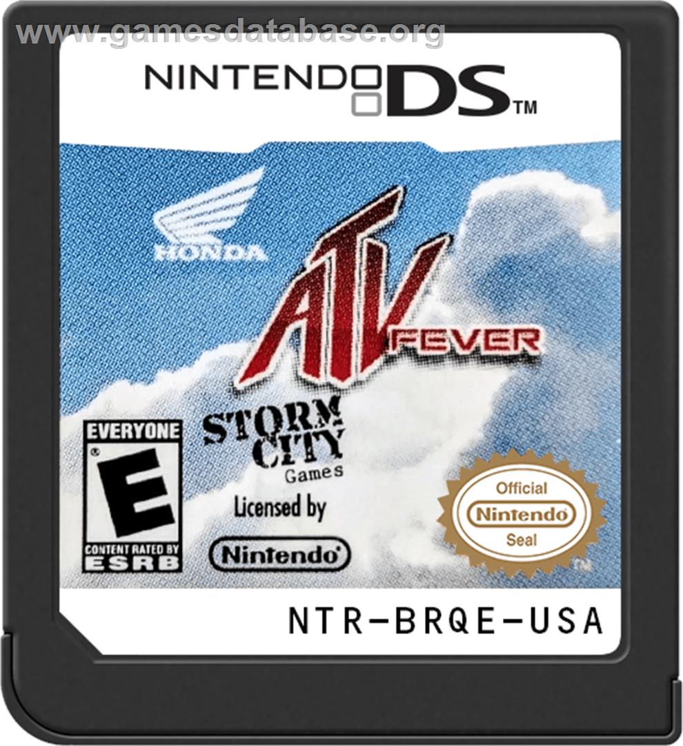 Honda Atv Fever - Nintendo DS - Artwork - Cartridge