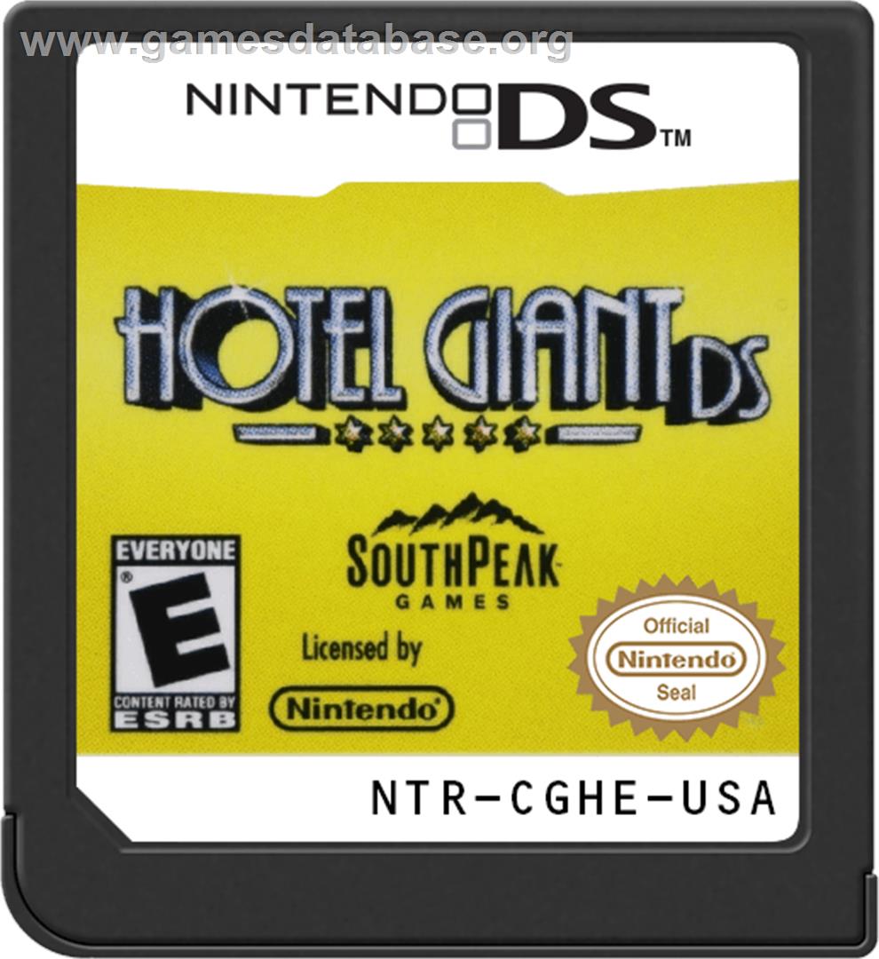 Hotel Giant Ds - Nintendo DS - Artwork - Cartridge