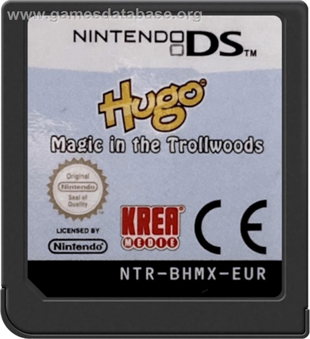 Hugo - Zauberei Im Trollwald - Nintendo DS - Artwork - Cartridge