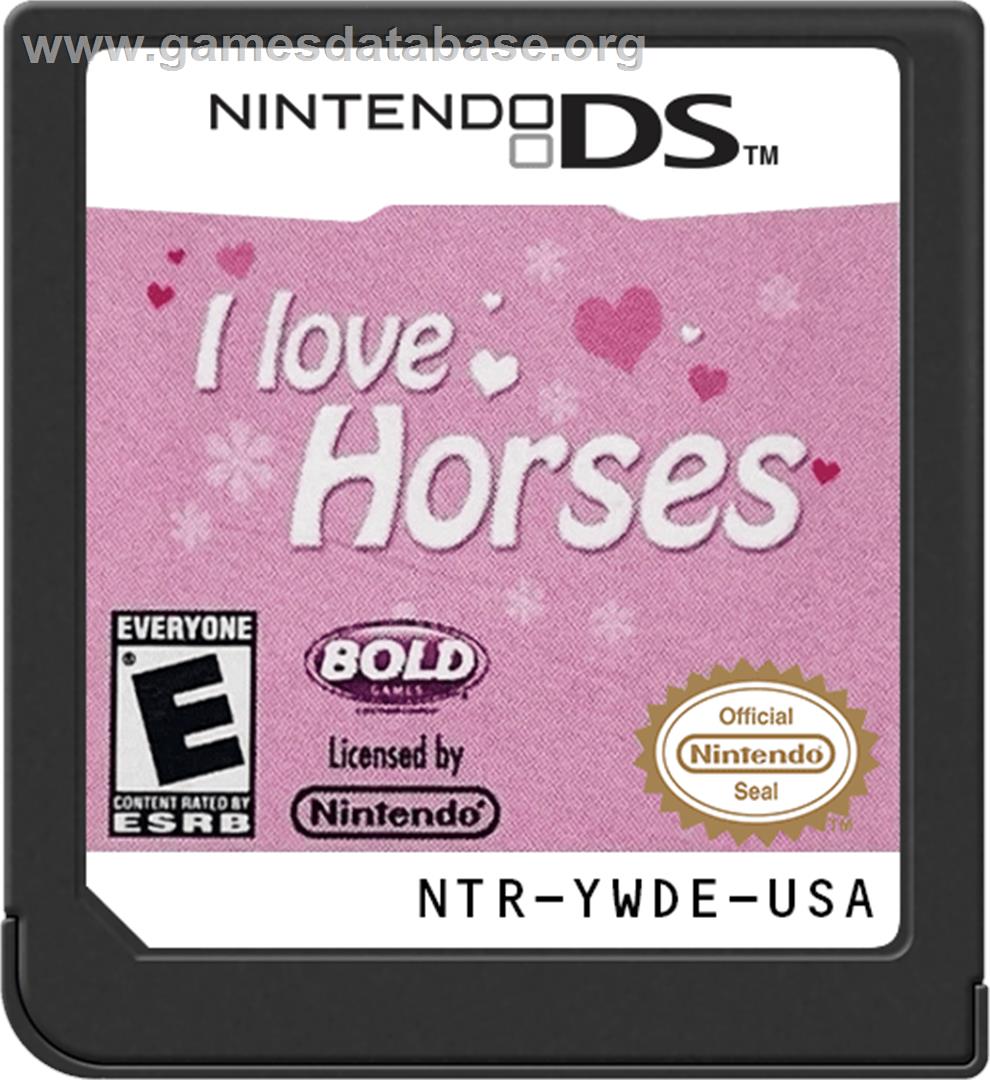 I Love Horses - Nintendo DS - Artwork - Cartridge