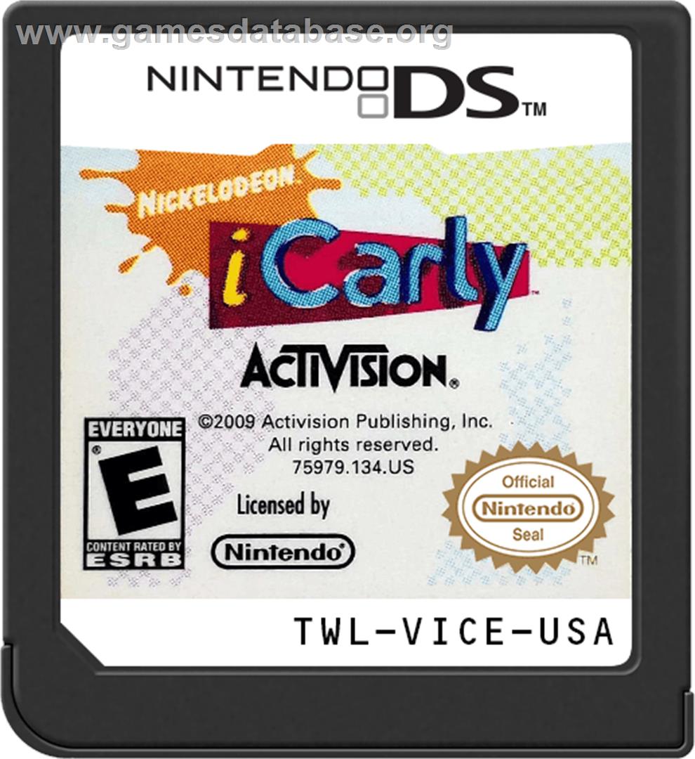 Icarly - Nintendo DS - Artwork - Cartridge