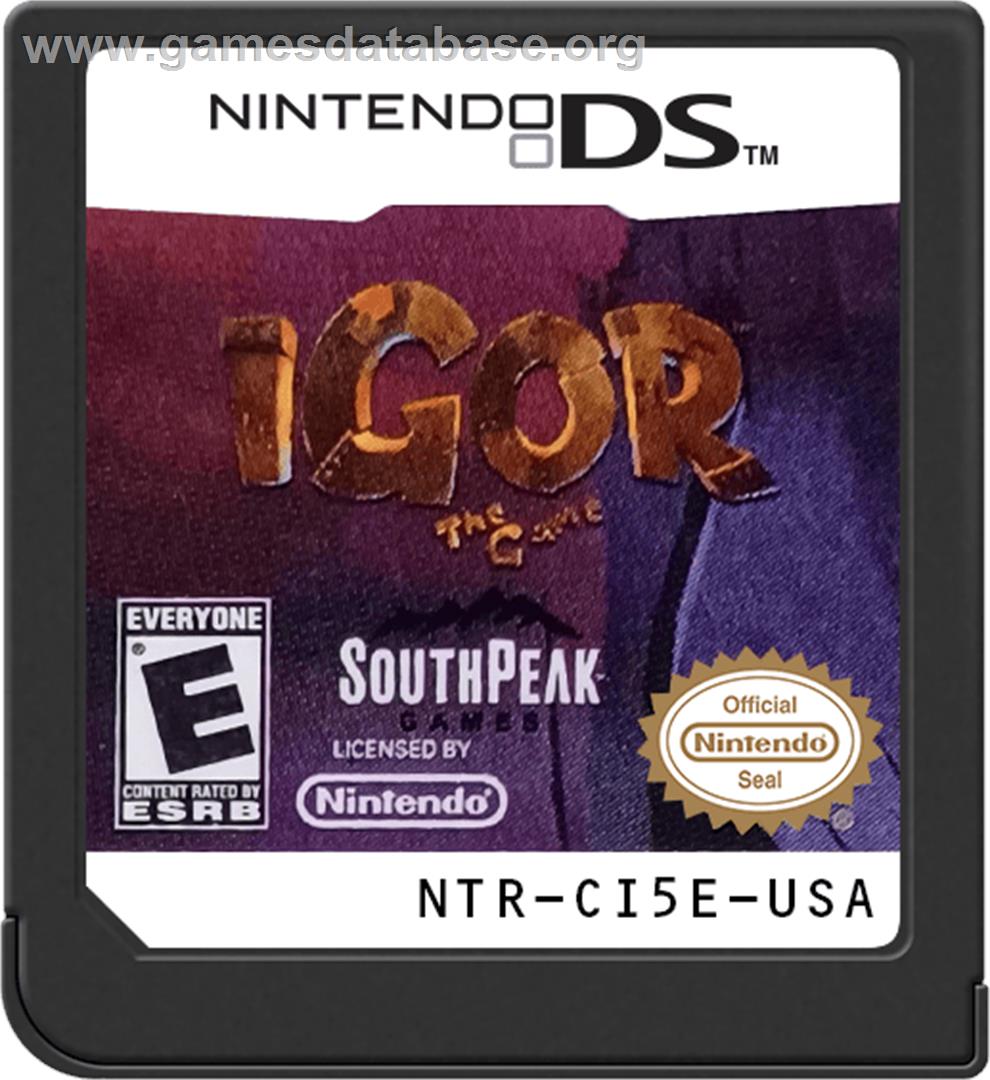 Igor - The Game - Nintendo DS - Artwork - Cartridge