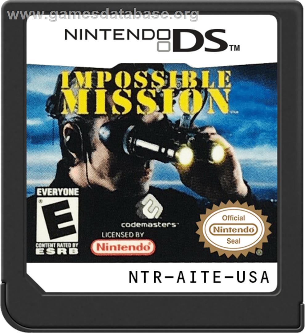 Impossible Mission - Nintendo DS - Artwork - Cartridge