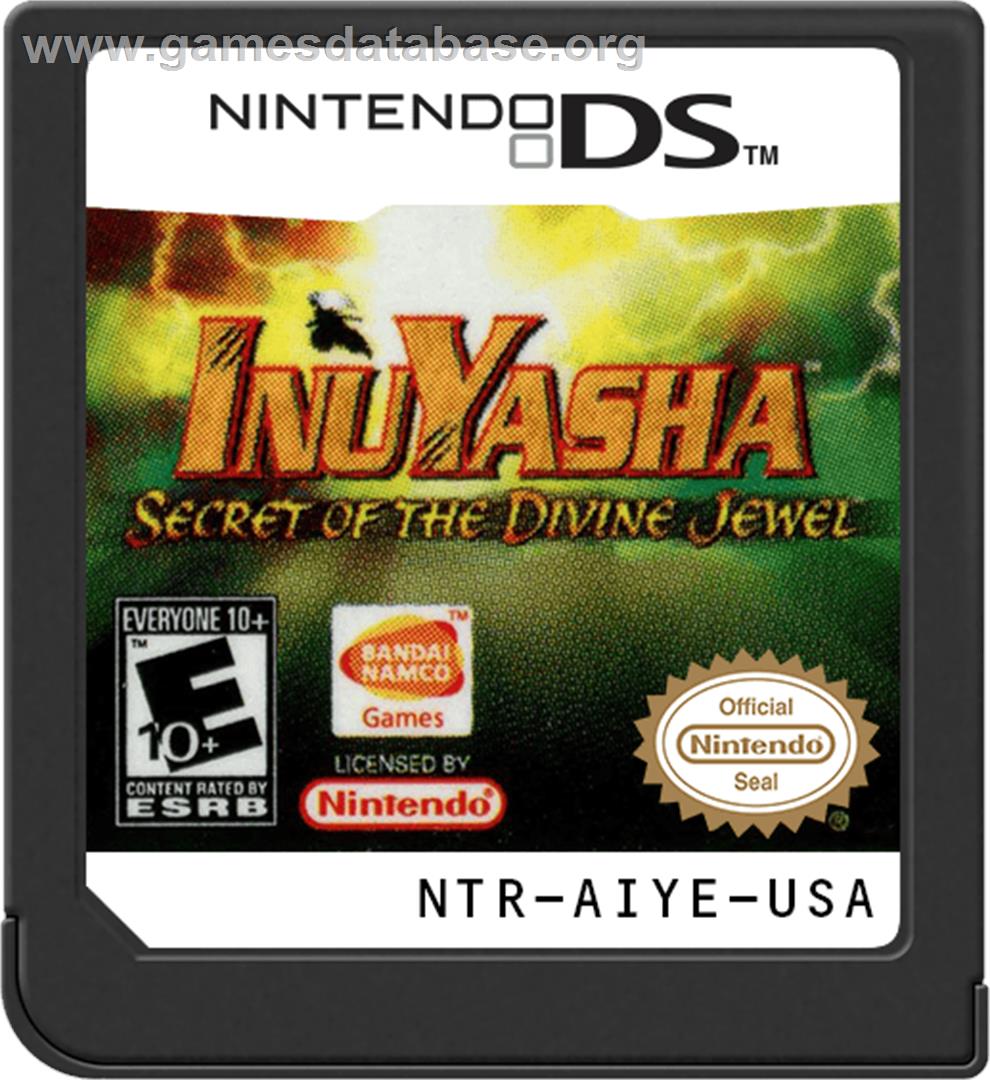 Inuyasha - Secret Of The Divine Jewel - Nintendo DS - Artwork - Cartridge