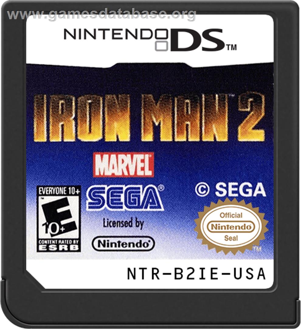 Iron Man 2 - Nintendo DS - Artwork - Cartridge
