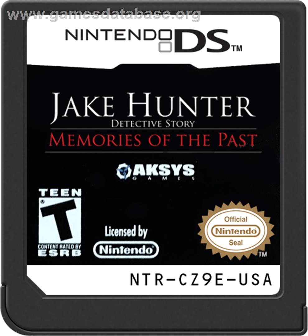 Jake Hunter Detective Story - Memories Of The Past - Nintendo DS - Artwork - Cartridge