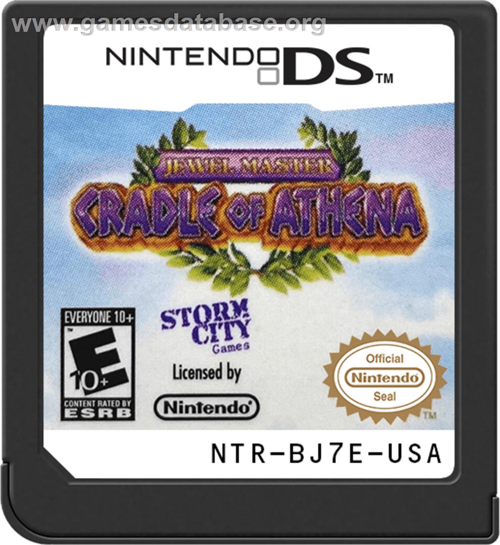 Jewel Link Chronicles - Legend Of Athena - Nintendo DS - Artwork - Cartridge