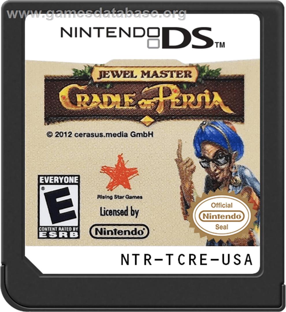 Jewel Master - Cradle Of Persia - Nintendo DS - Artwork - Cartridge
