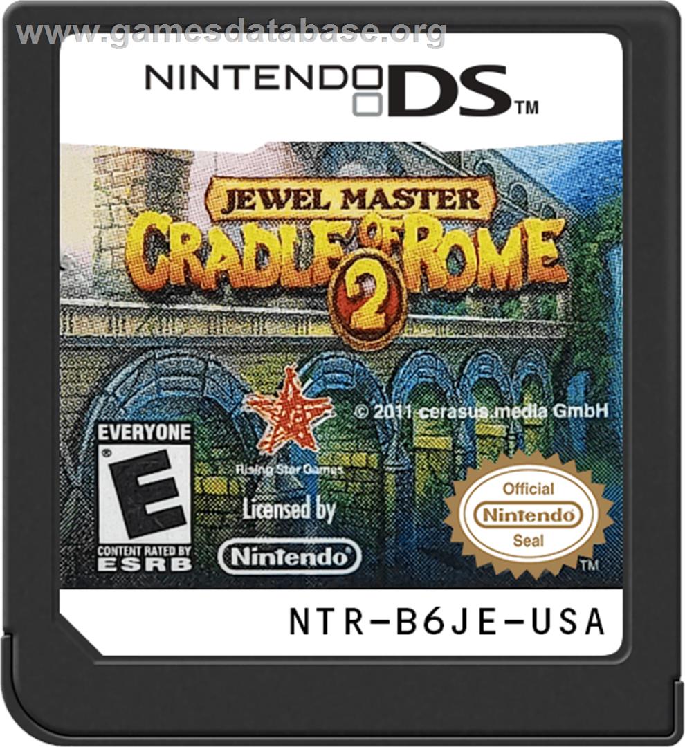 Jewel Master - Cradle Of Rome 2 - Nintendo DS - Artwork - Cartridge