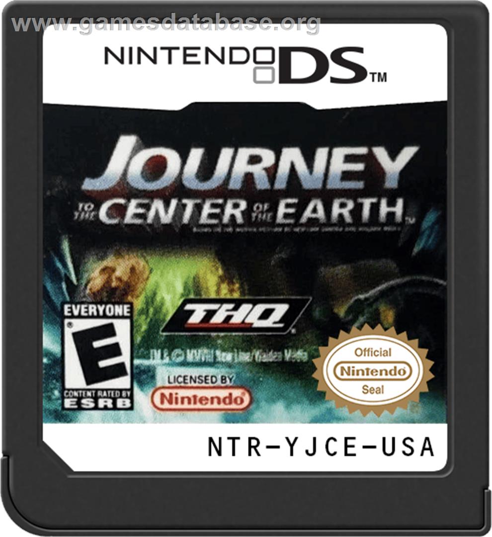 Journey To The Center Of The Earth - Nintendo DS - Artwork - Cartridge