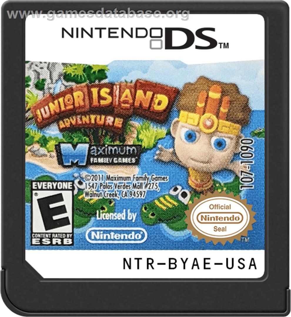 Junior Island Adventure - Nintendo DS - Artwork - Cartridge