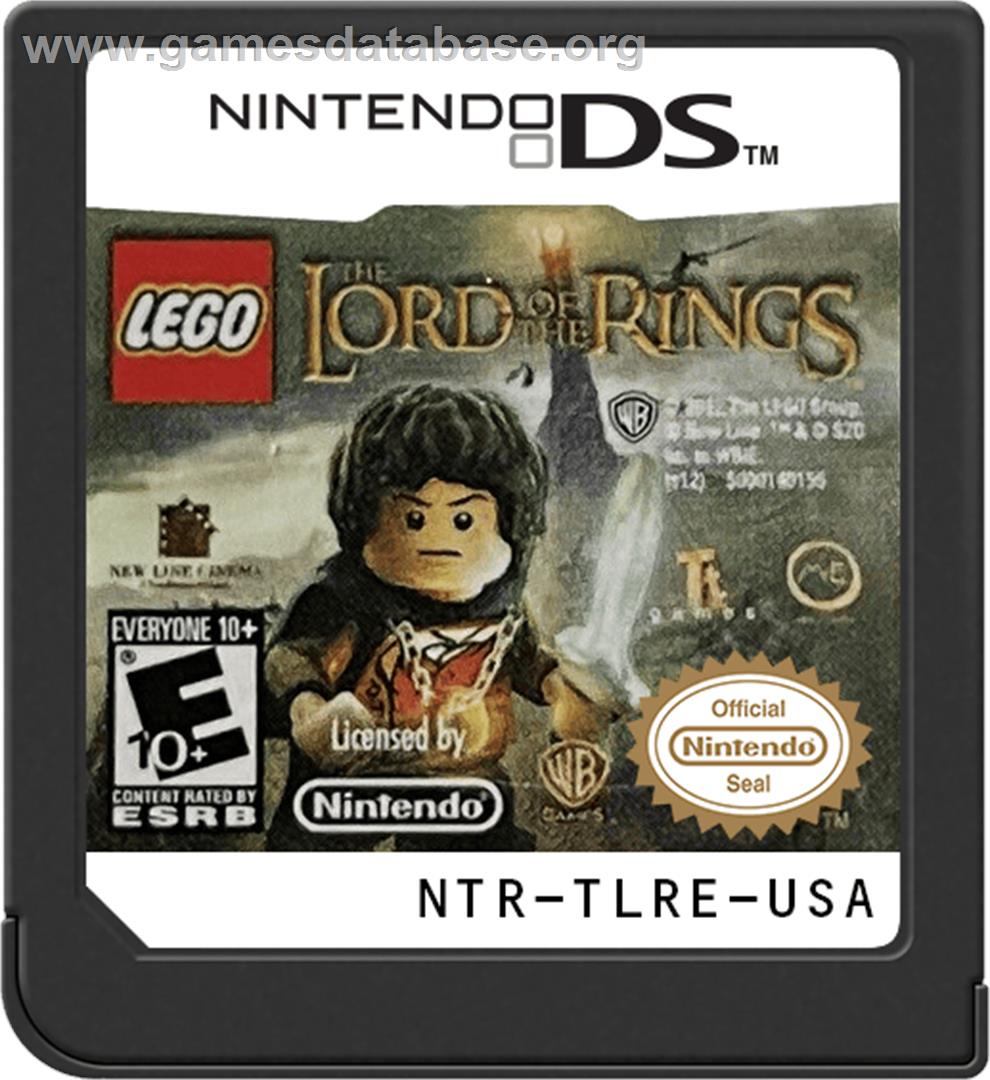 Lego Le Seigneur Des Anneaux - Nintendo DS - Artwork - Cartridge