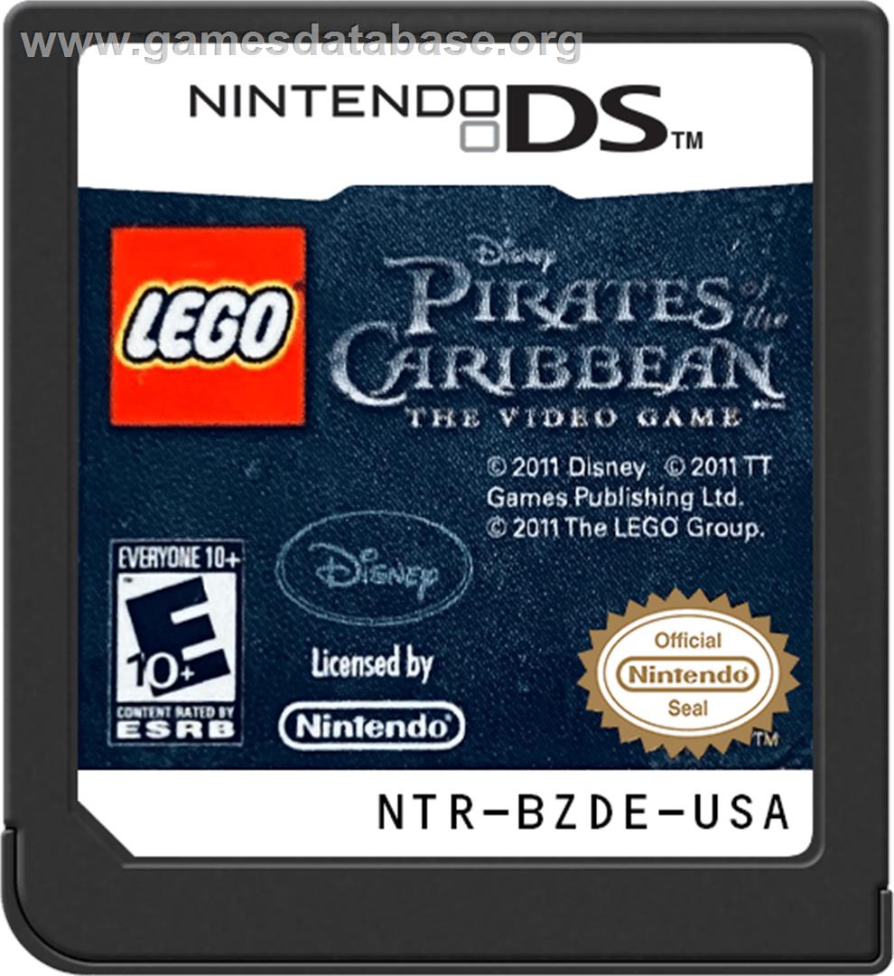 Lego Pirates Des Caraïbes - Le Jeu Vidéo - Nintendo DS - Artwork - Cartridge