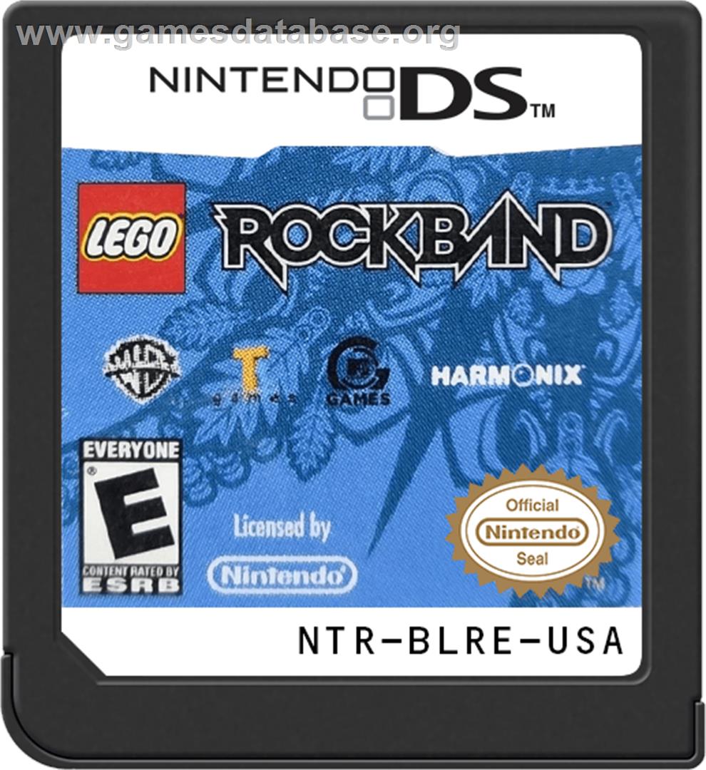 Lego Rock Band - Nintendo DS - Artwork - Cartridge