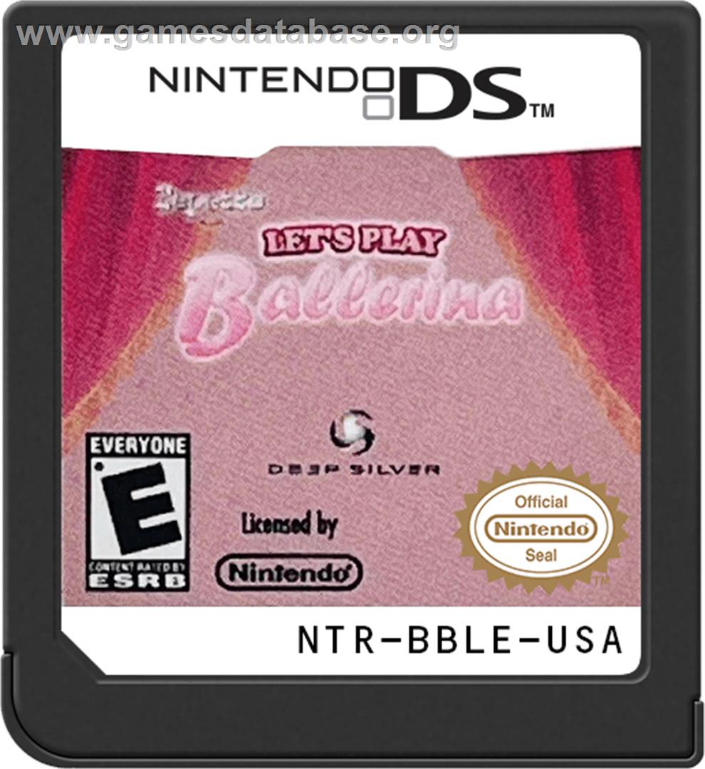 Let's Play Ballerina - Nintendo DS - Artwork - Cartridge