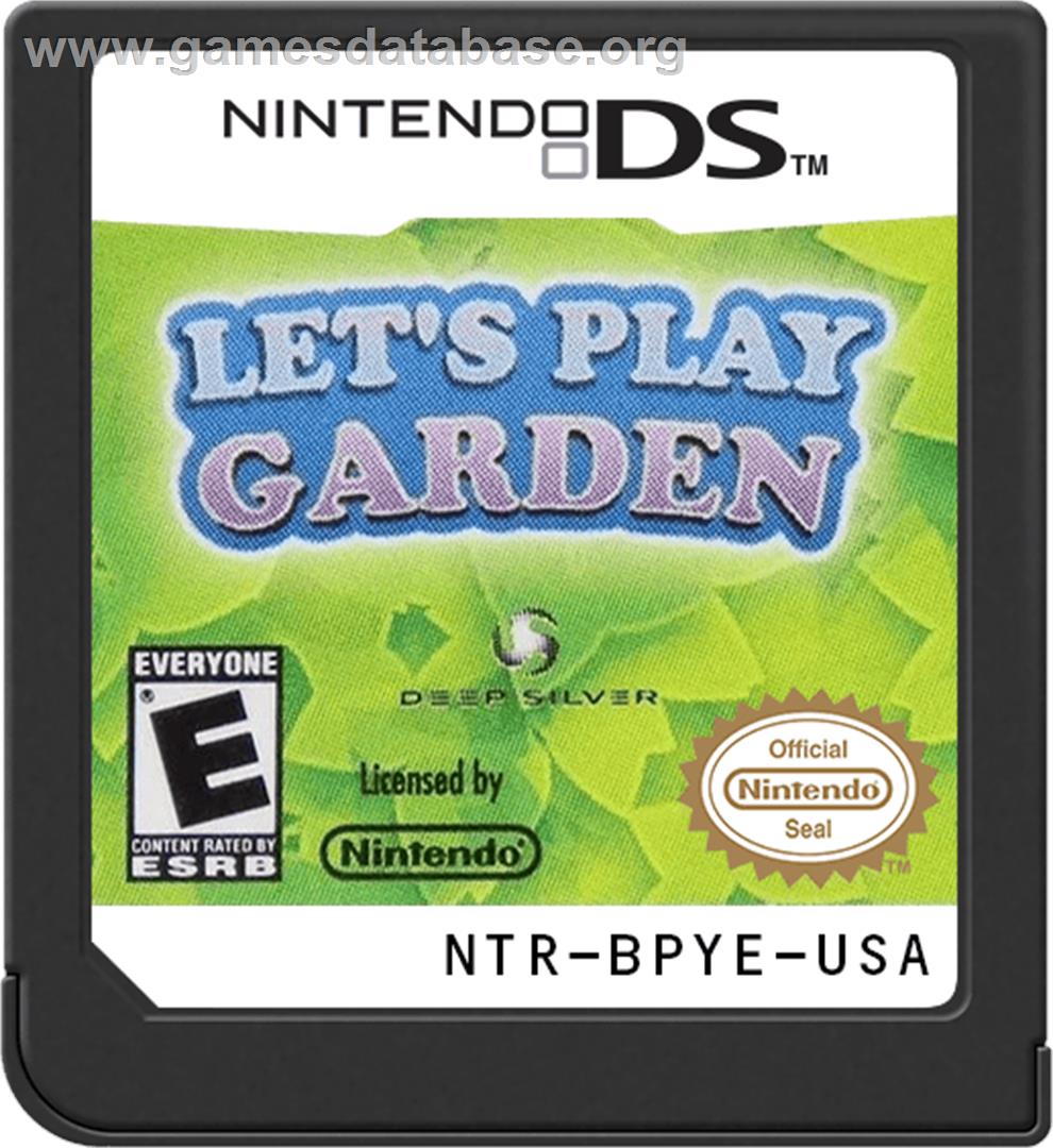 Let's Play Garden - Nintendo DS - Artwork - Cartridge
