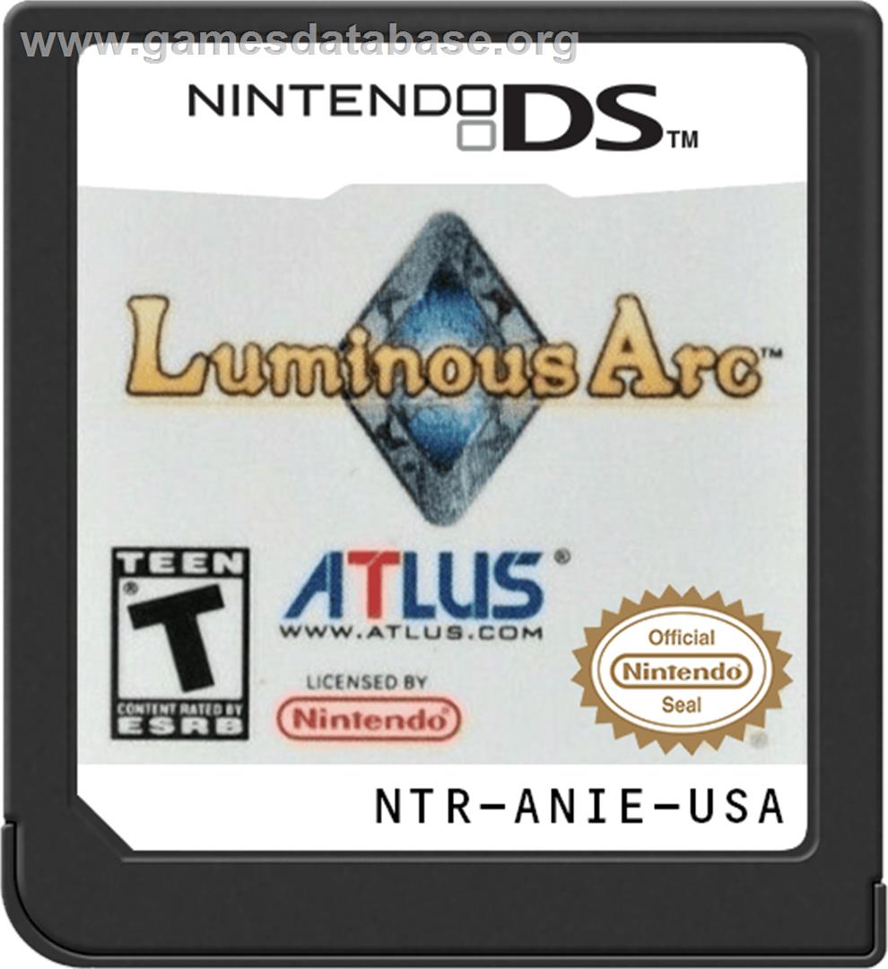 Luminous Arc - Nintendo DS - Artwork - Cartridge