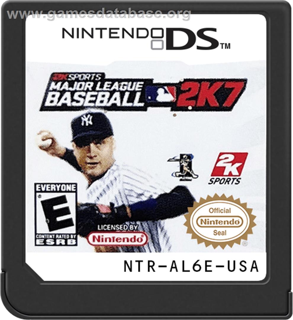 Major League Baseball 2k7 - Nintendo DS - Artwork - Cartridge