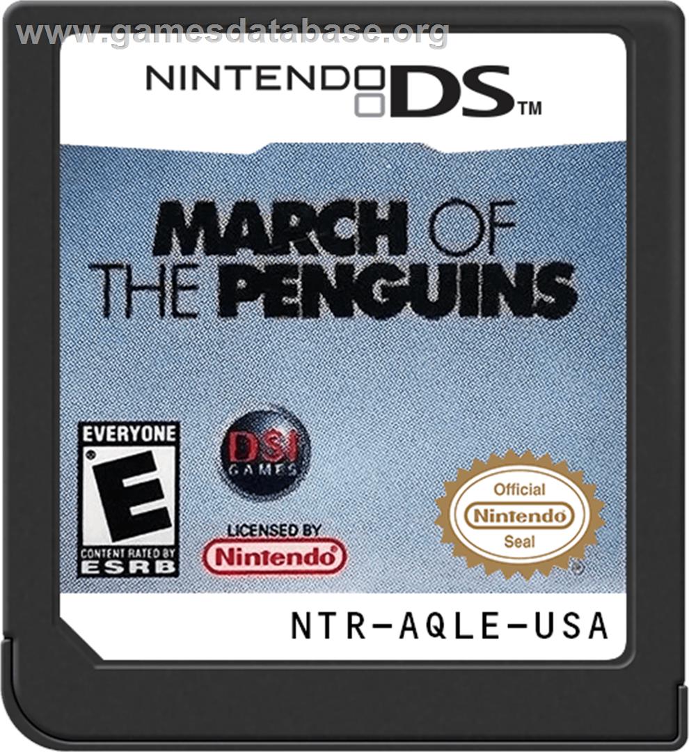 March Of The Penguins - Nintendo DS - Artwork - Cartridge