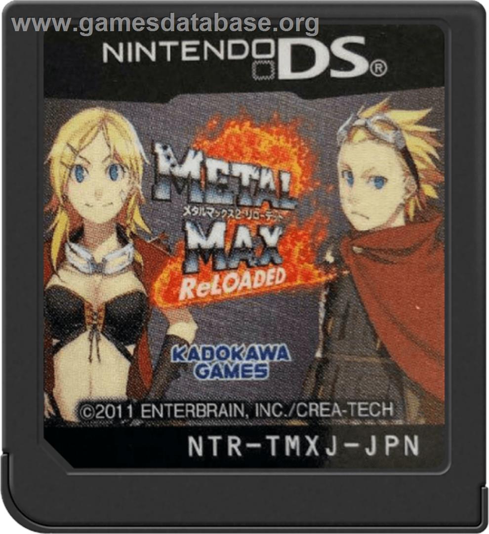 Metal Max 2 - Reloaded - Nintendo DS - Artwork - Cartridge