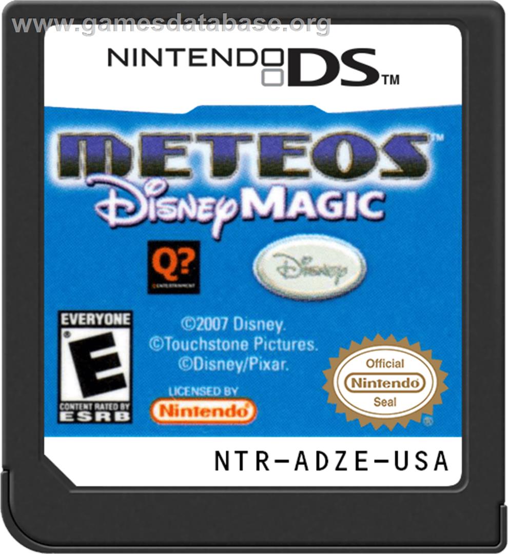 Meteos Disney Magic - Nintendo DS - Artwork - Cartridge