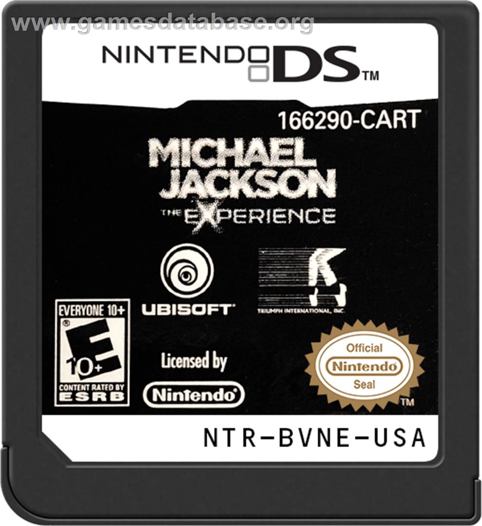 Michael Jackson - The Experience - Nintendo DS - Artwork - Cartridge
