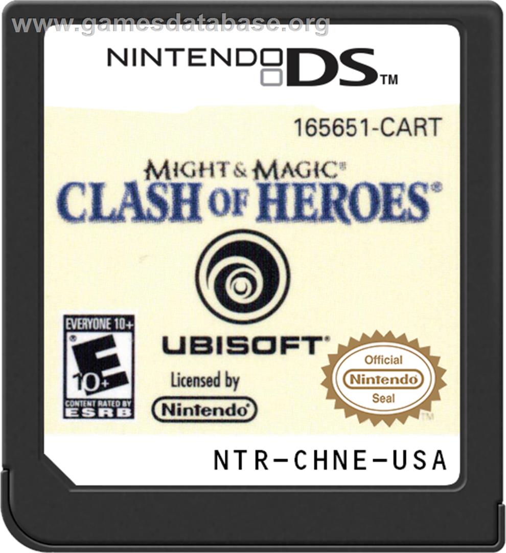 Might And Magic - Clash Of Heroes - Nintendo DS - Artwork - Cartridge