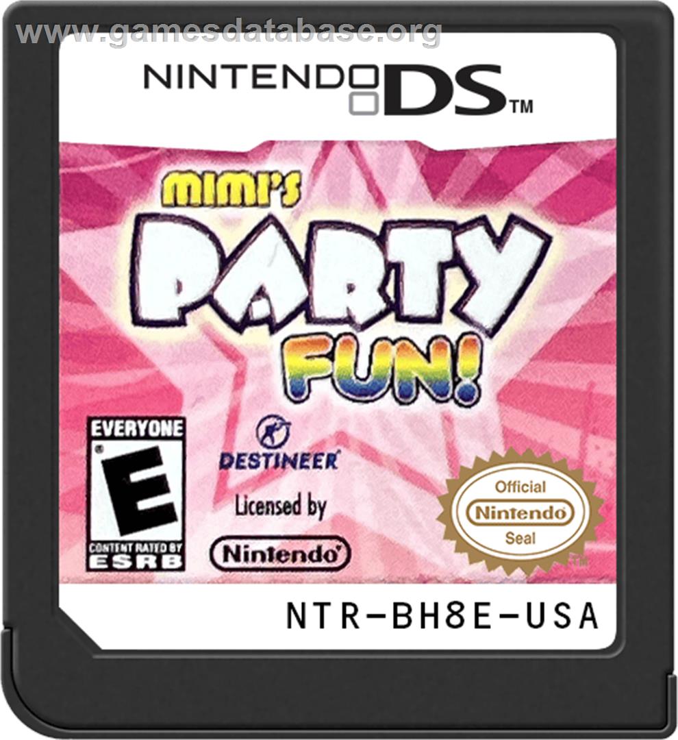 Mimi's Party Fun! - Nintendo DS - Artwork - Cartridge