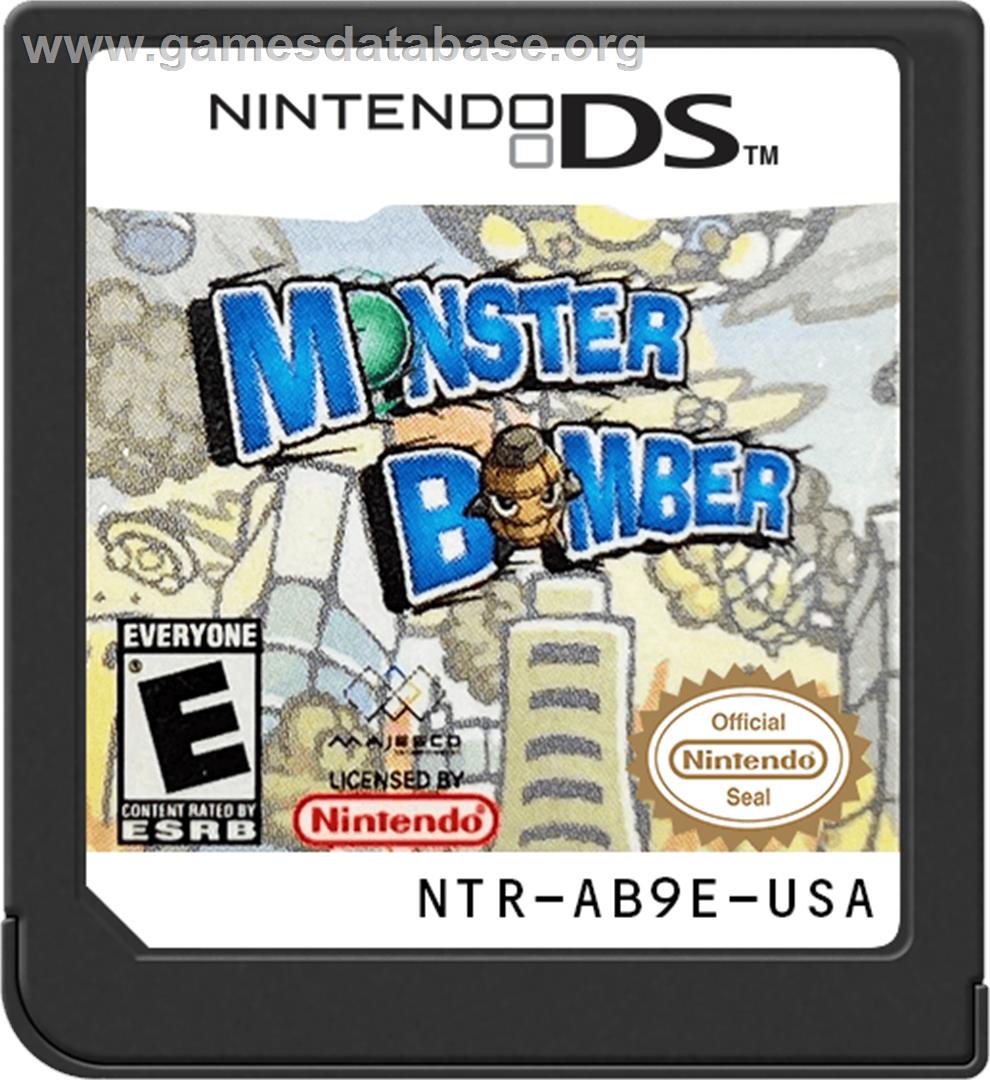 Monster Bomber - Nintendo DS - Artwork - Cartridge