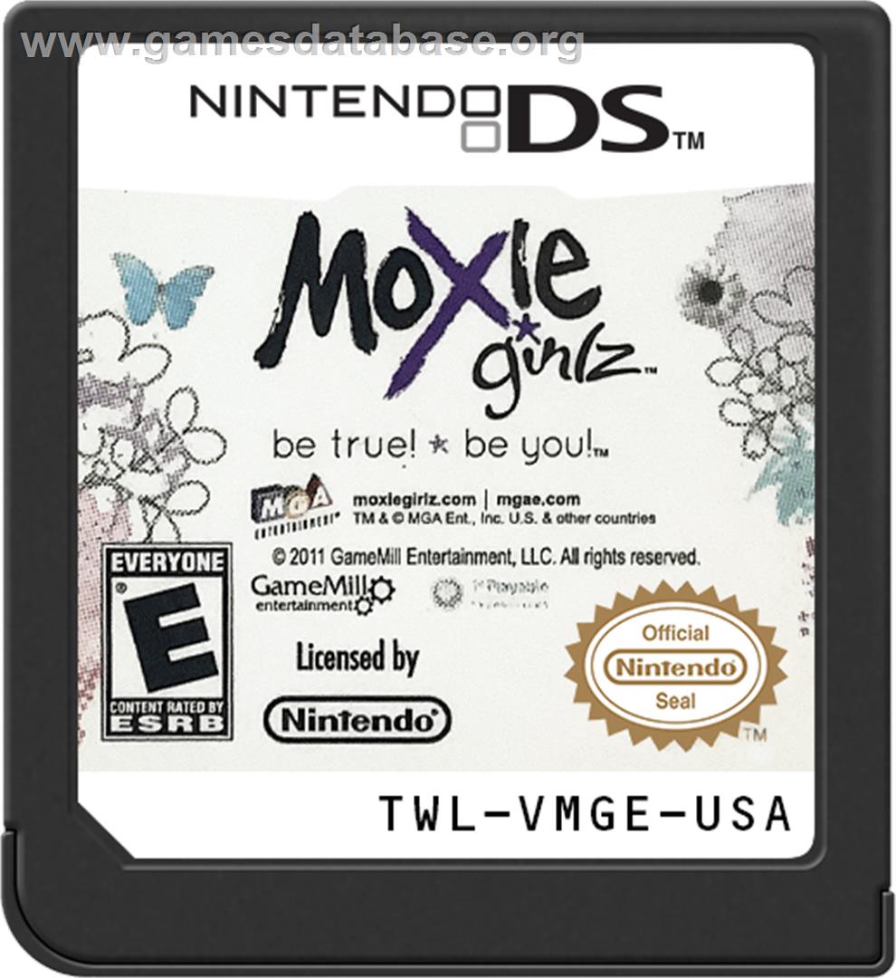 Moxie Girlz - Nintendo DS - Artwork - Cartridge