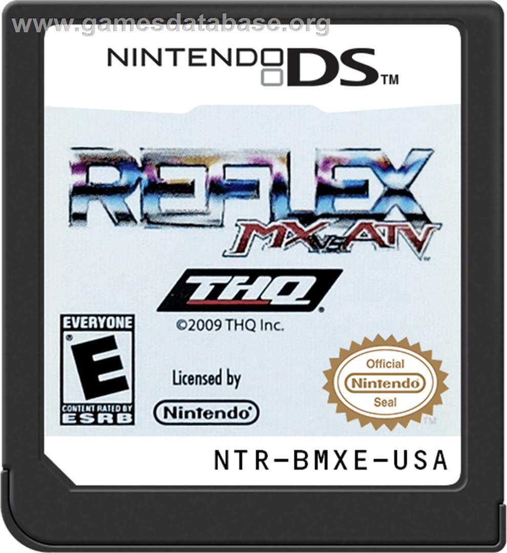 Mx Vs Atv Reflex - Nintendo DS - Artwork - Cartridge