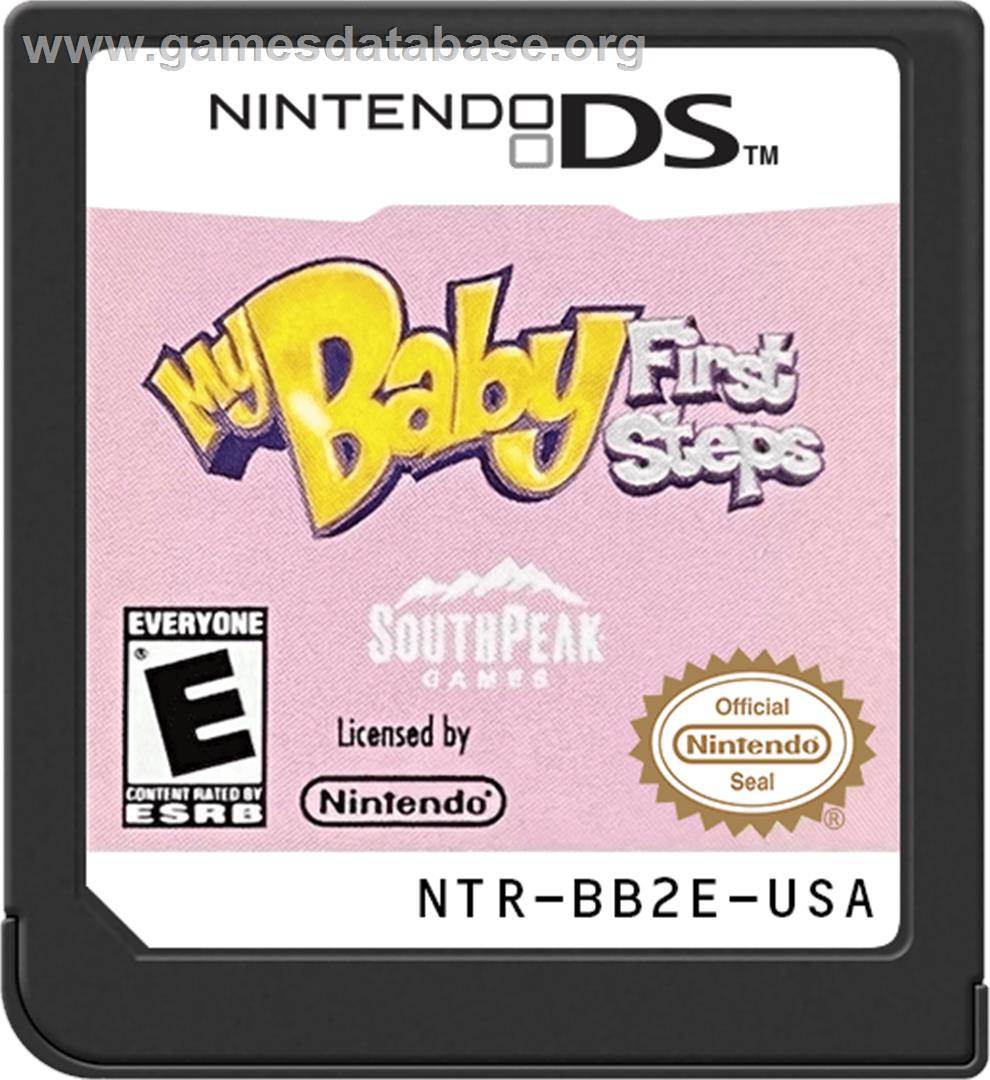 My Baby - First Steps - Nintendo DS - Artwork - Cartridge