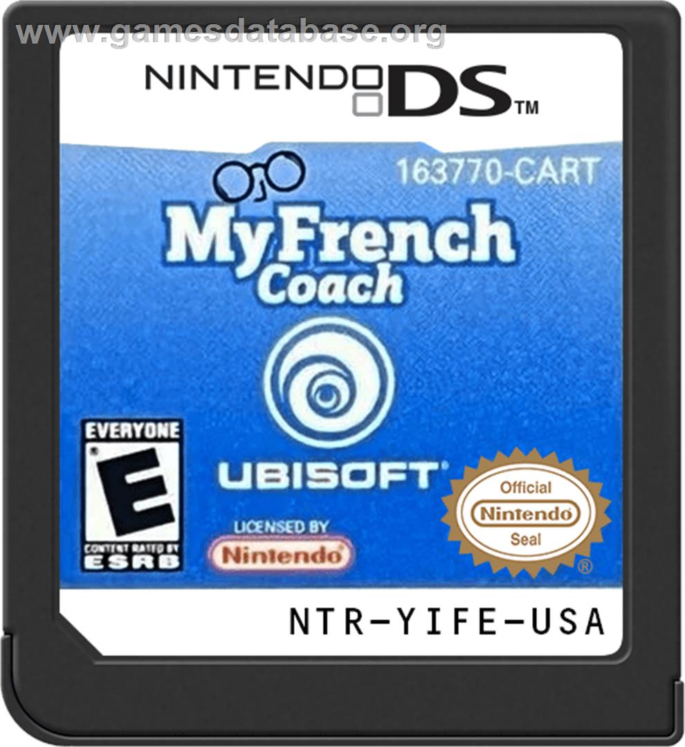My French Coach - Nintendo DS - Artwork - Cartridge