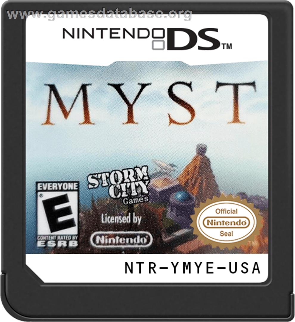 Myst - Nintendo DS - Artwork - Cartridge