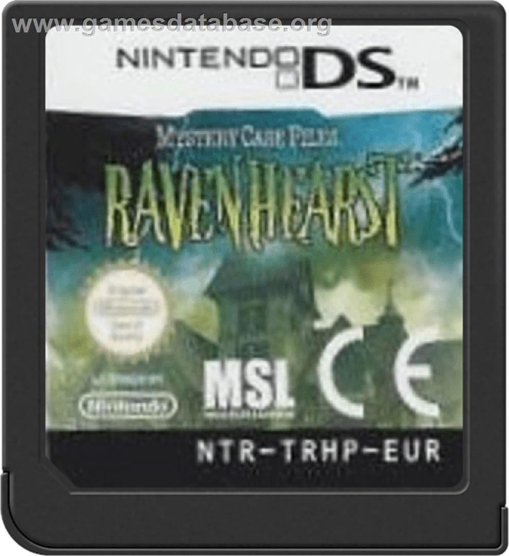Mystery Case Files - Ravenhearst - Nintendo DS - Artwork - Cartridge
