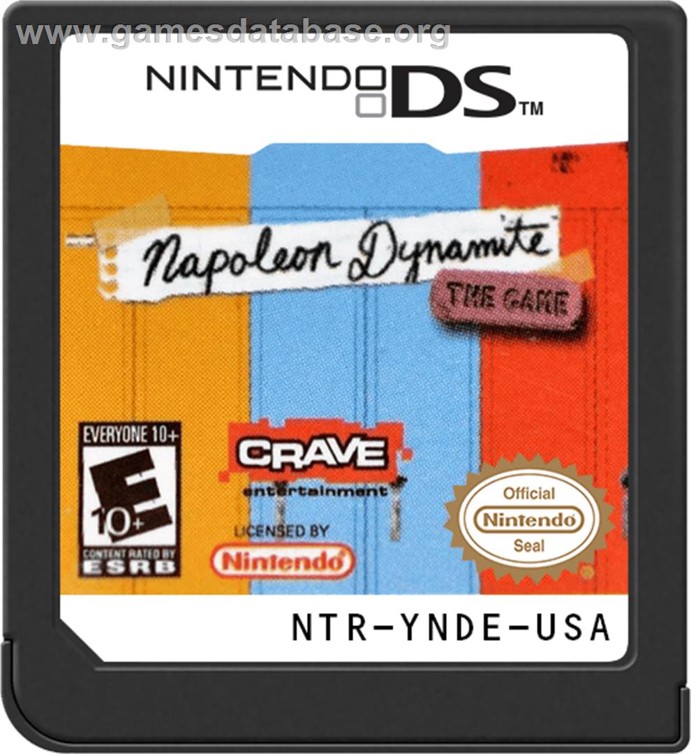 Napoleon Dynamite - The Game - Nintendo DS - Artwork - Cartridge