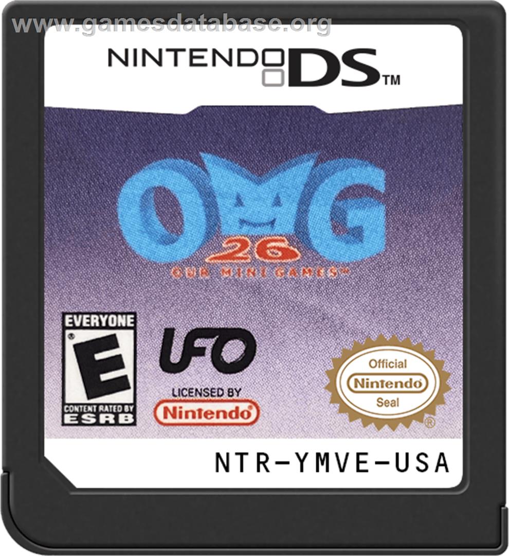 Omg 26 - Our Mini Games - Nintendo DS - Artwork - Cartridge