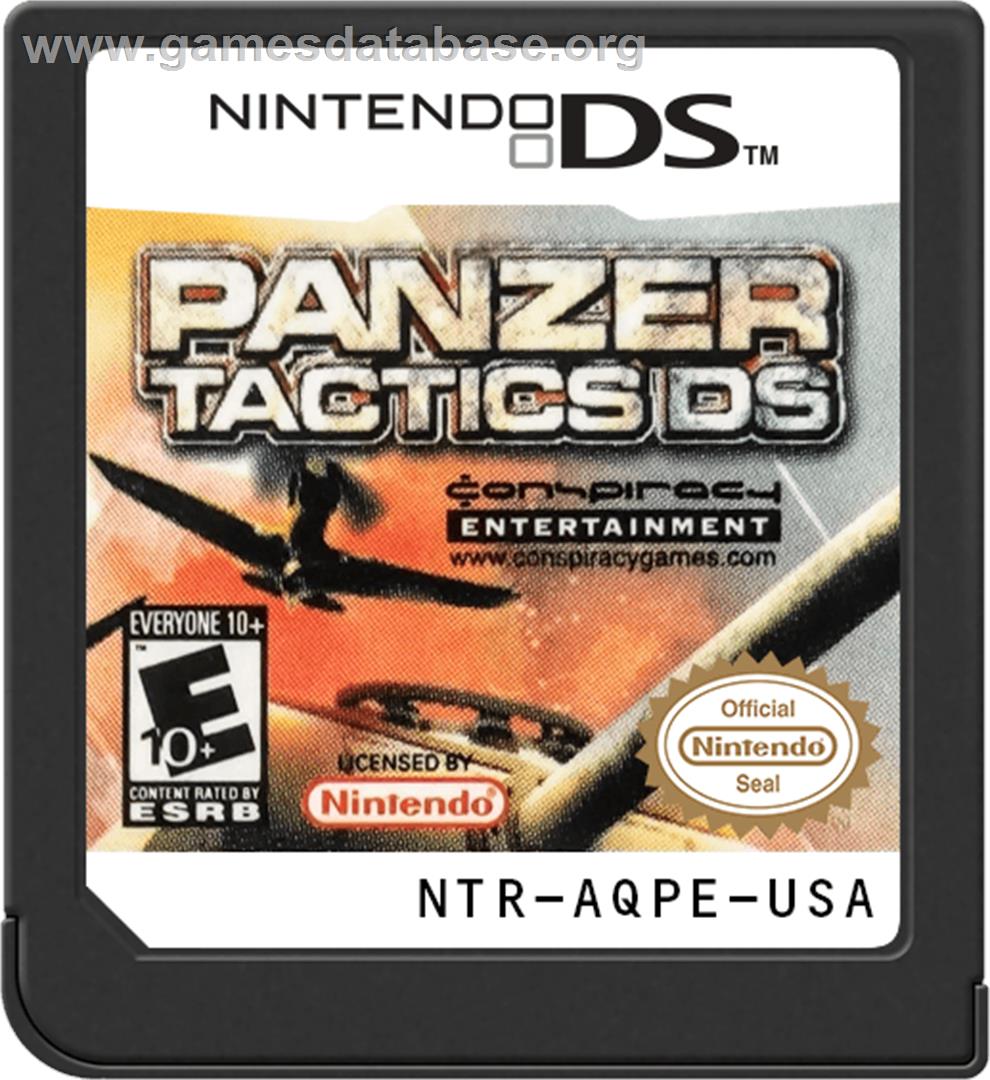 Panzer Tactics Ds - Nintendo DS - Artwork - Cartridge